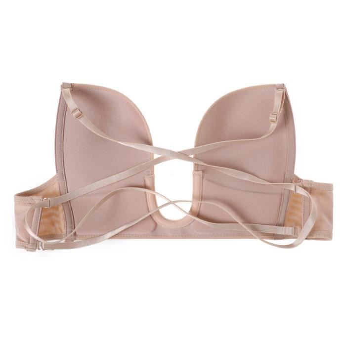 Plongeant Sexy Pour Femmes, Lingerie Sans Couture, Dos Nu, Sousvêtements