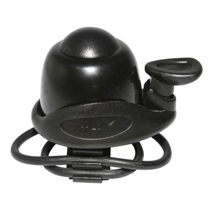 Sonnette pour bicyclette - LESHP - Noir - Portable et durable - Son