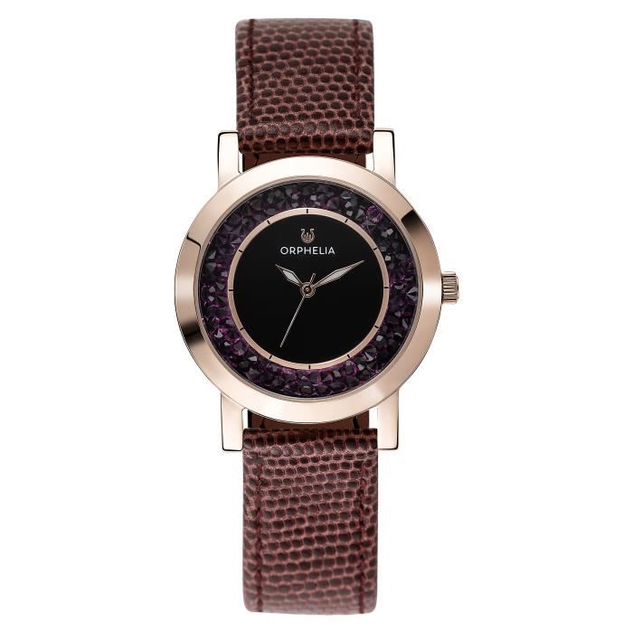 Montres Femme - Montre Analogique Bracelet Cuir Hermosa