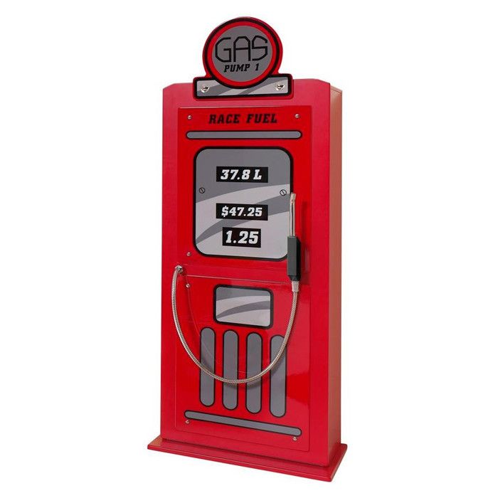 Armoire 1 Porte Pompe à Essence 50cm Rouge Armoire 1 Porte Pompe à Essence 50cm Rouge