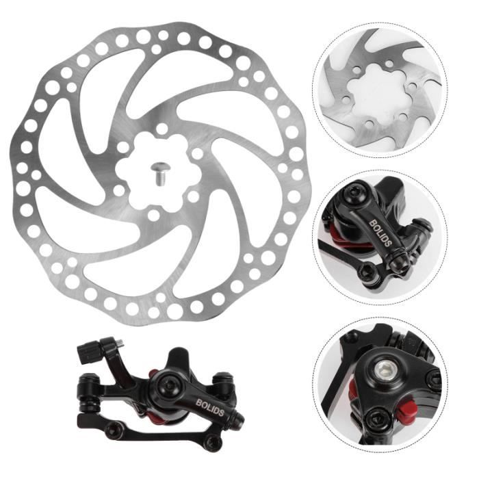 Kit Frein Vélo Complet V-Brake Aluminium - Leviers + Câbles + Etriers BMX VTT