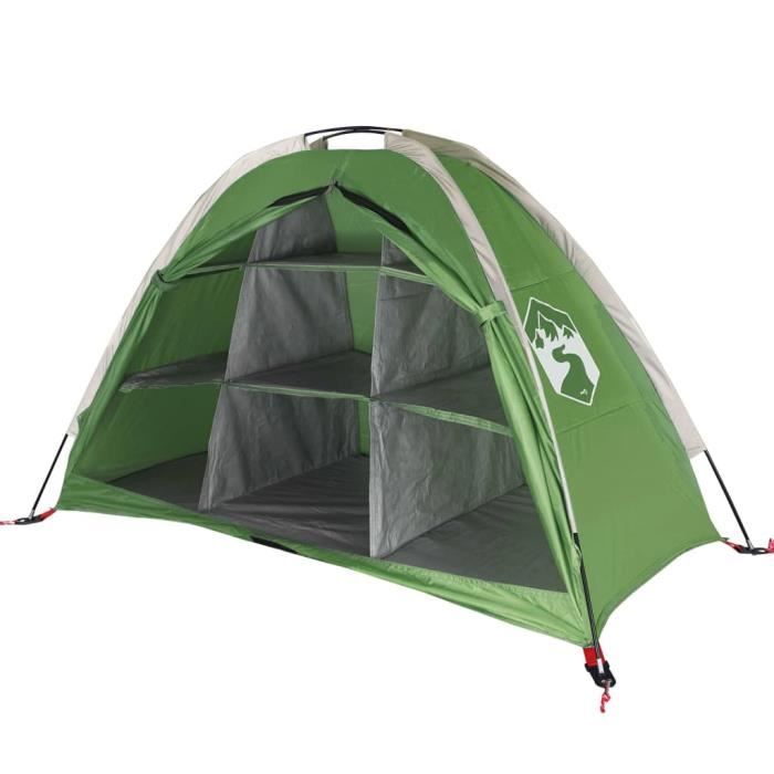 Pwshymi Tente de rangement 9 compartiments 125x50x68 cm 185T taffetas - API0237
