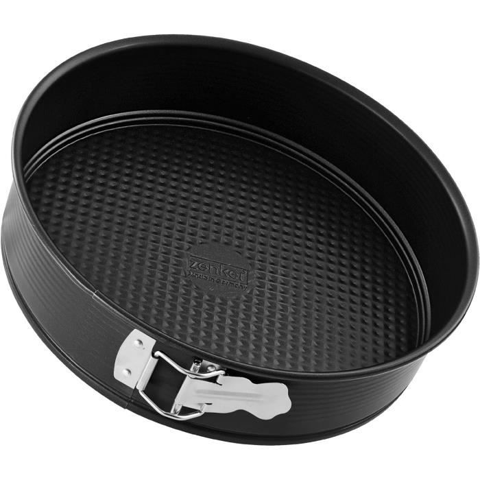Moule à gâteau, 28 cm, avec revêtement antiadhésif, moule à quiche en