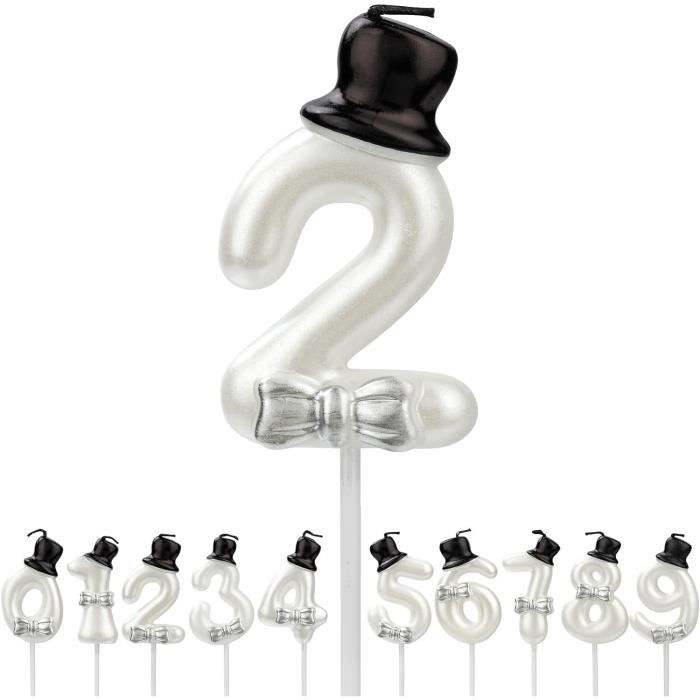 Bougie Gâteau Anniversaire Pixel, Bougie Numéro Impression Pixel Décorations De Gâteau Numérotées Pour Anniversaire Mariage Fêtes à Thème (6