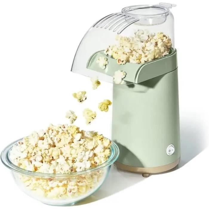 FOHERE Machine à Pop Corn, Machine A Pop Corn 3,5 L Pour La Maison, Popcorn Machine électrique Avec Sucre Et Huile, Revêtement Antiadhésif