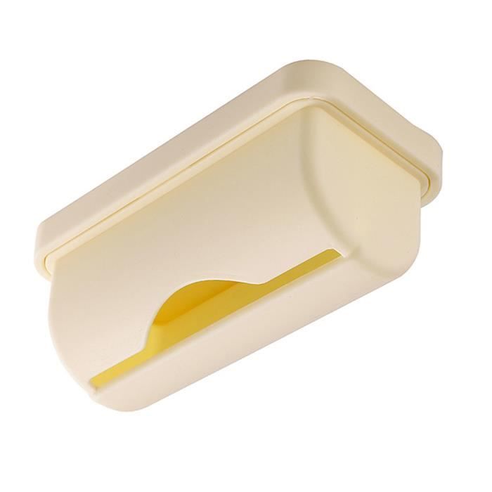 WUYIXSD Distributeur De Sacs Poubelles Mural En Plastique - Support De Rouleau De Sac Poubelle - Organisateur De Sacs Poubelle De Cuisine