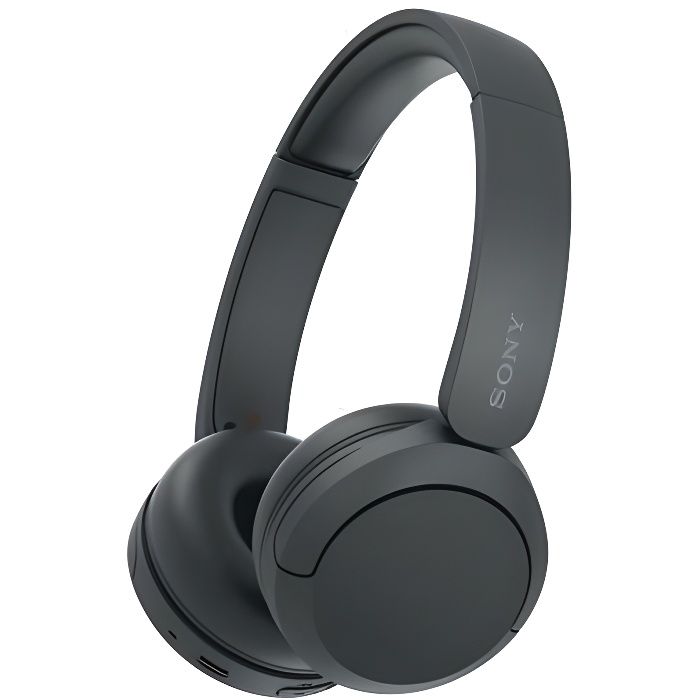 Sony Headset Wireless Head-band Calls/Music USB Type-C Bluetooth Black -