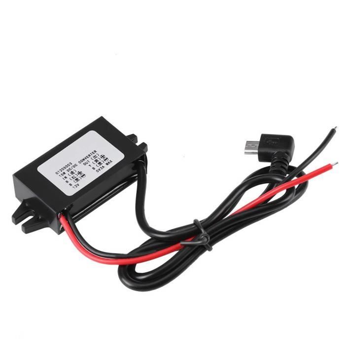 Convertisseur DC DC 12V à 5V Régulateur abaisseur de tension étanche 5V — free download
