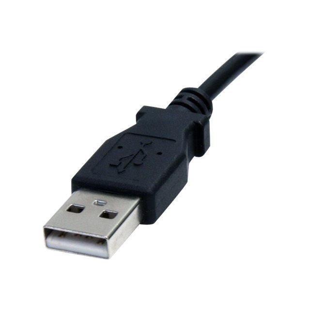 Câble d'alimentation USB vers CC type M 5 V - 2 m - Cordon CC USB vers 5,5 mm 5 V - 2 m - USB2TYPEM2M