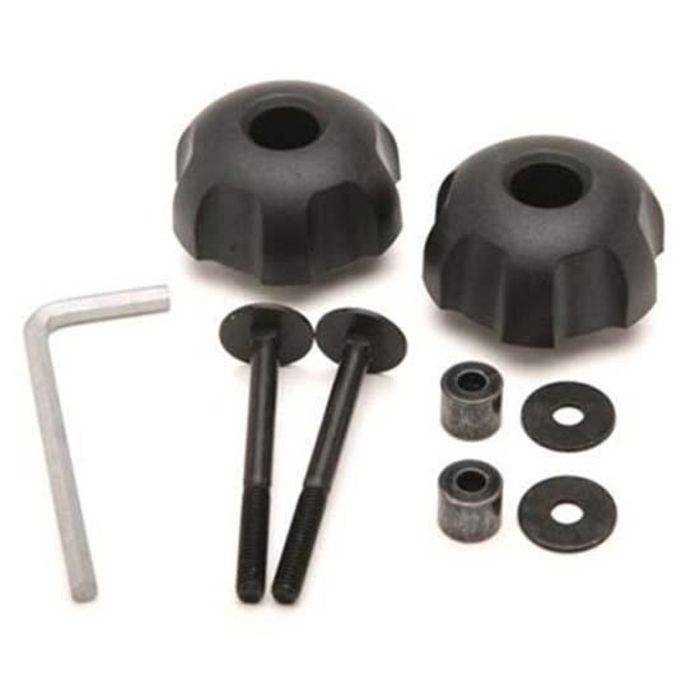 Transporteurs Pièces détachées Thule Kit 50895 Knob - Screw - Washer - Taille Unique - Noir