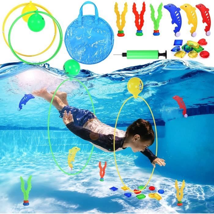 Jeux Piscine Enfant 20Pcs Jouet Piscine Jeu Piscine Jeux De