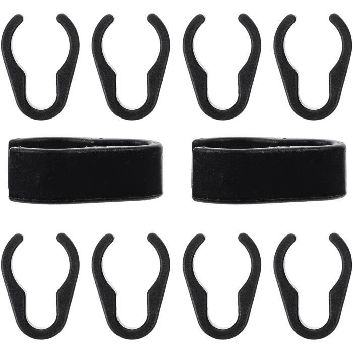 Lot De 10 Pinces à Câble En Acier Inoxydable Pour Remorque/Cadre - Longueur 21,6 Mm