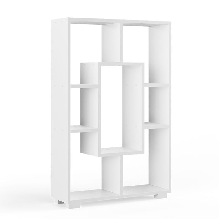 Meuble de rangement cube Domus 60.2x90cm 7 compartiments Blanc Vicco 33281