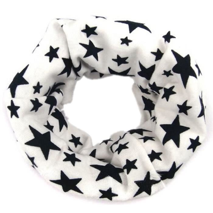 Foulard Bebe Garcon 0 A 24 Mois Blanc Star White Cdiscount Pret A Porter