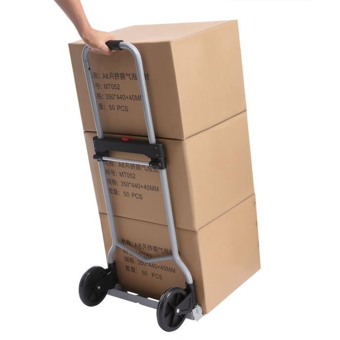 Diable Pliable Charge max 75 KG Chariot de Transport d’Escalier ...