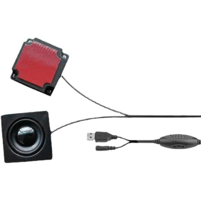 Mini Clip De Montage Rotatif Barjan 320-6 - Haut-parleur Externe CB Compact, Noir, Fait Aux USA