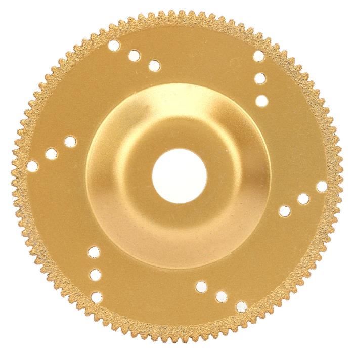 Qiilu Lame diamantée 10 pièces lame de scie lapidaire diamant Ultra