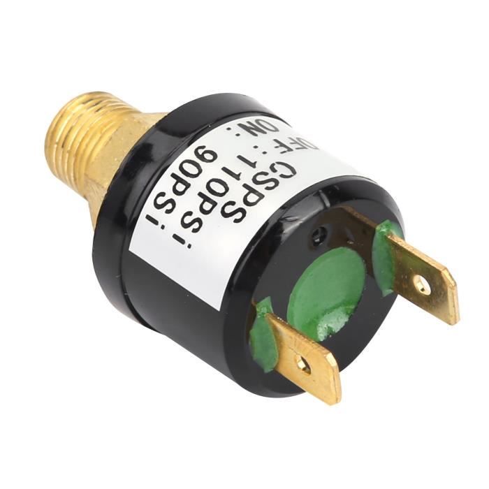 GOTOTOP Pressostat De Compresseur D'air Contrôleur De Sécheur De Chaudière De Compresseur De