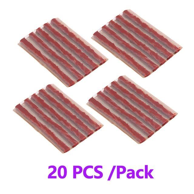 KIT REPARATION PNEU,4PCS Big--Réparation De Crevaison De Pneus En Caoutchouc, Réparation De