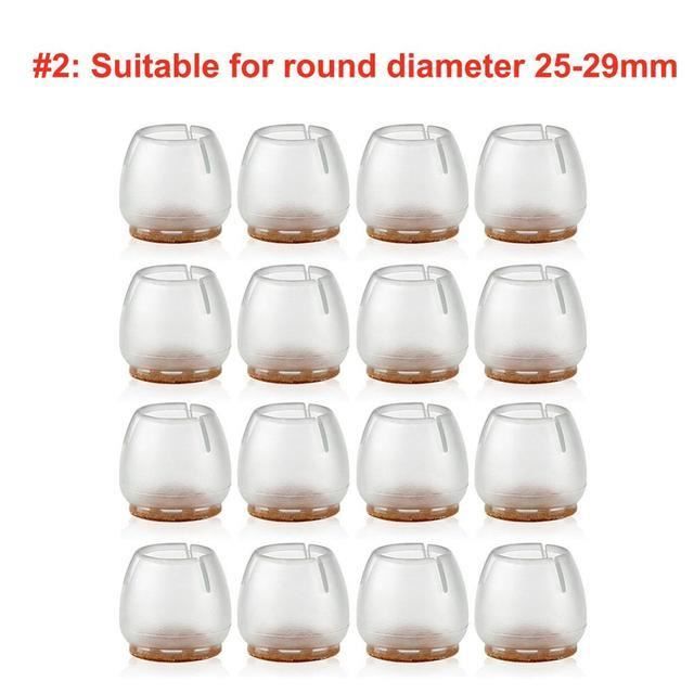 Lot De 24 Chaussettes Pour Pieds De Meubles – Chaussettes