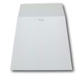 Lot de 50 - Enveloppe blanche Prestige luxe Carré pour carte 165 x 165 mm Papier extra blanc épais 135 g - Patte autocollante pour-1