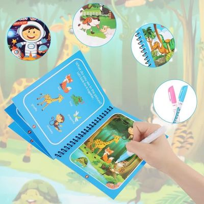 VURYAPI 6 Stylos à Eau Pour Livre De Coloriage Magique – Réutilisables, Sans Toxique – Cadeau Enfant Dès 3 Ans – Noël