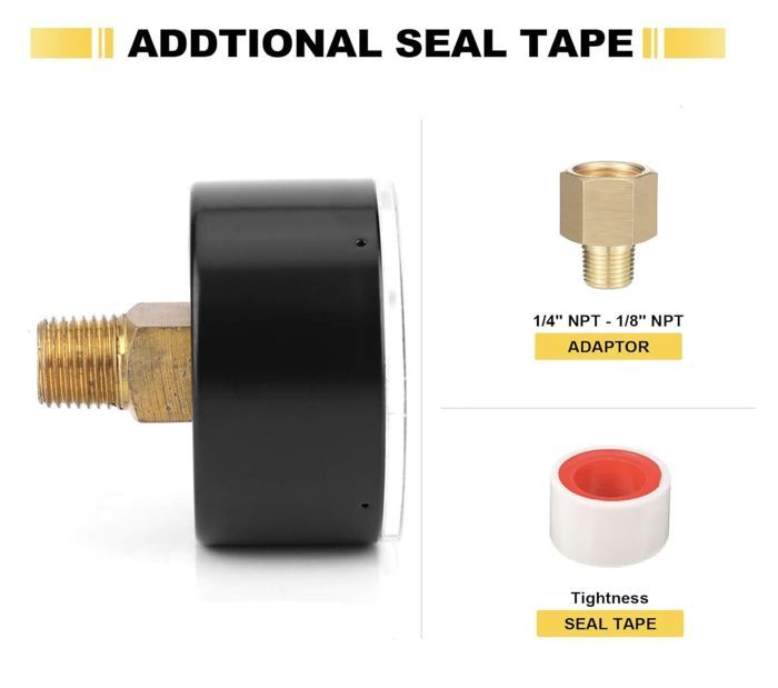 F Manomètre De Filtre à Sable De Piscine – Surveillance Fiable De La Pression à Double échelle