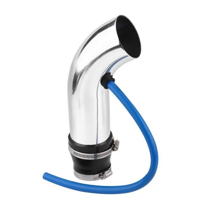 Qiilu Tuyau D'admission D'air Universel De Voiture Modifié Prise D'air Tuyau D'expansion Flexible Conduit En Plastique 63mm