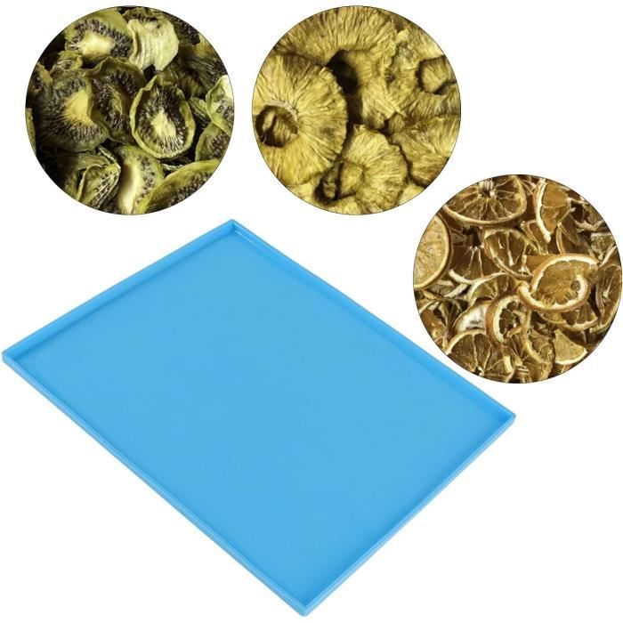 Lot De 8 Feuilles Silicone Pour Déshydrateur - Réutilisables, Résistantes -40°C à 220°C, Lavables