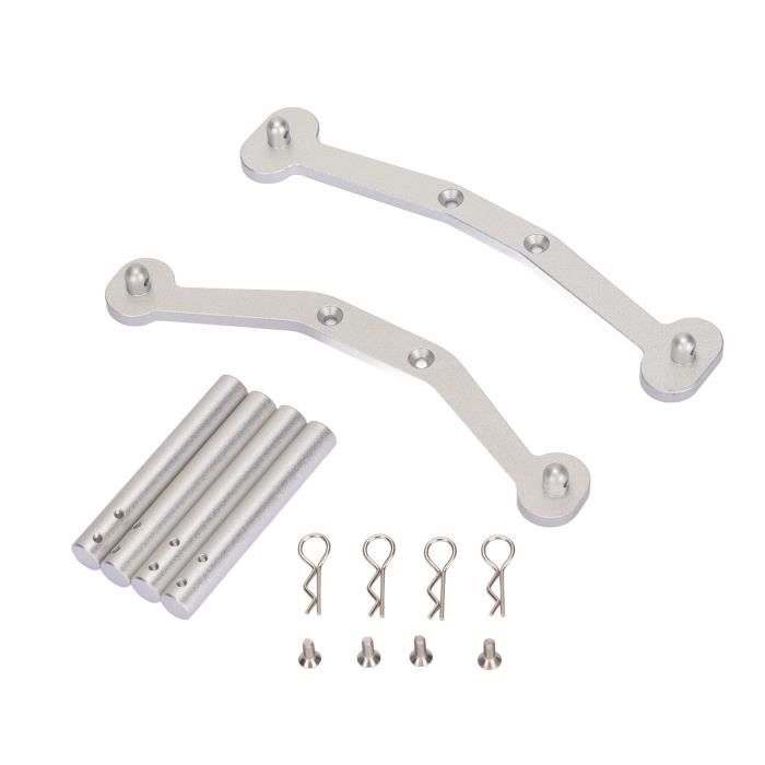 Amortisseur Métal RC 1/10 Compatible Arrma Granite/Typhon/Senton – Lot 4 Pièces Avant/Arrière