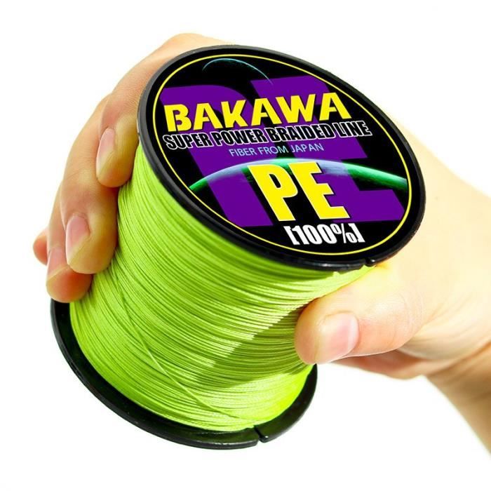 Waline Super Strong Fil de pêche tressé en polyéthylène 300 m 500 m 8 brins pour poissons marins Fil tressé (vert armée, 40 lb/0,28 mm/500 m Waline Super Strong Fil de pêche tressé en polyéthylène 300 m 500 m 8 brins pour poissons marins Fil tressé (vert armée, 40 lb/0,28 mm/500 m