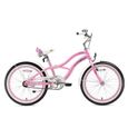 Vélo pour enfants - BIKESTAR - 20 pouces - Edition Cruiser - Rose-2
