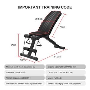 Banc De Musculation Achat Vente Banc De Musculation Pas Cher