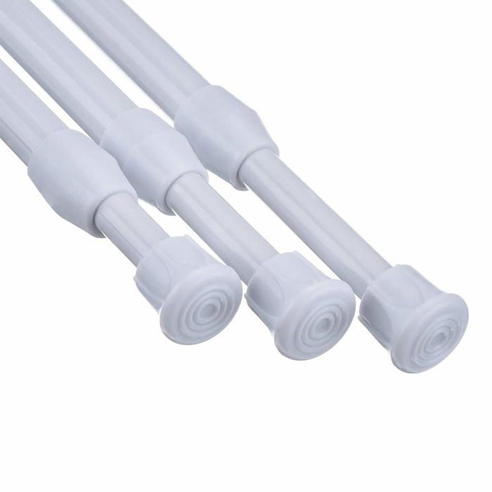 Lot De 5 Tringles De Serrage Goowin - 16 à 28 Pouces - Sans Perçage - Pour Rideaux Légers & Déco