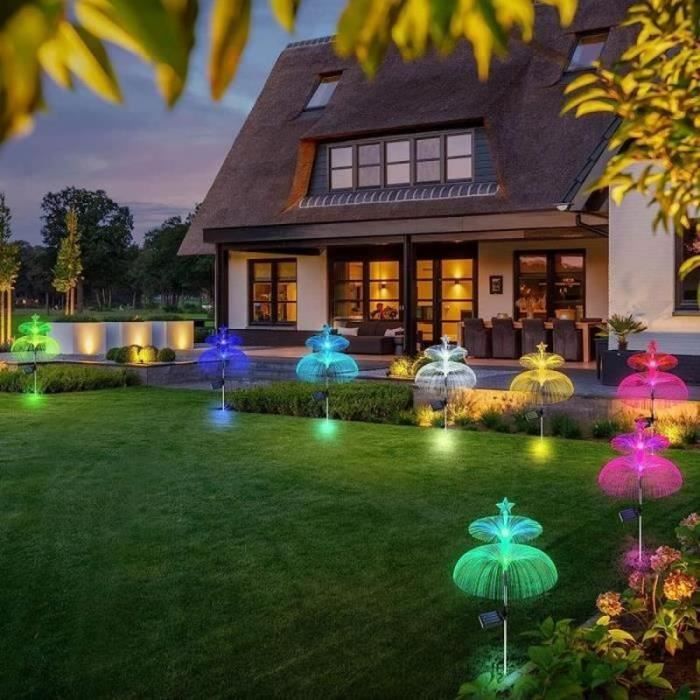 Borne Solaire Décorative Lumineuse Jardin Extérieur