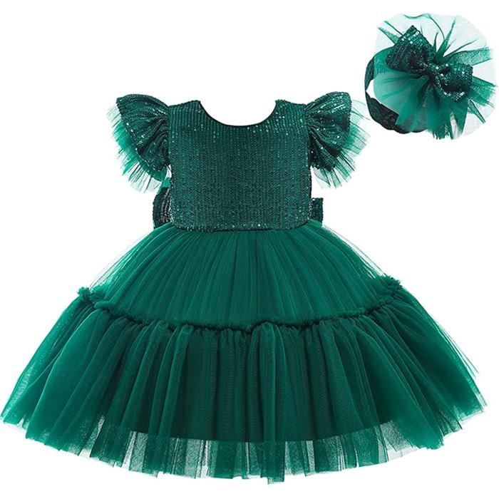 Robe verte bebe 2025