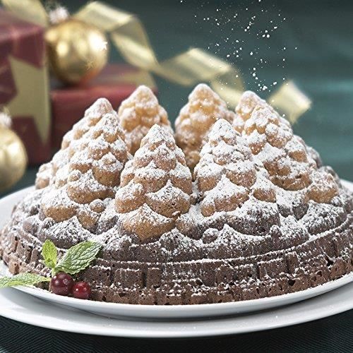 Moule à Gâteau Des Anges Nordic Ware - 18 Tasses (4.2L), Fonte D'aluminium Antiadhésif, Fabriqué Aux USA
