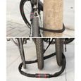 Chaîne Antivol Vélo à Code 120cm - LEOCLOTHO - Cadenas de Vélo à 5 Chiffres - Alliage de Zinc - Haute Sécurité-3