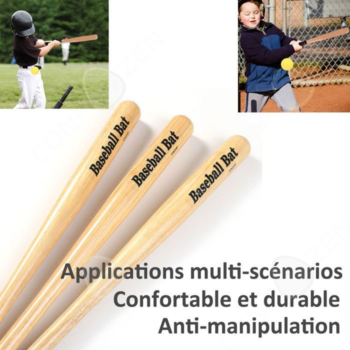 Batte De Baseball En Bois - Longueur 85 Cm - Occasion - Pour Collection Ou Pratique