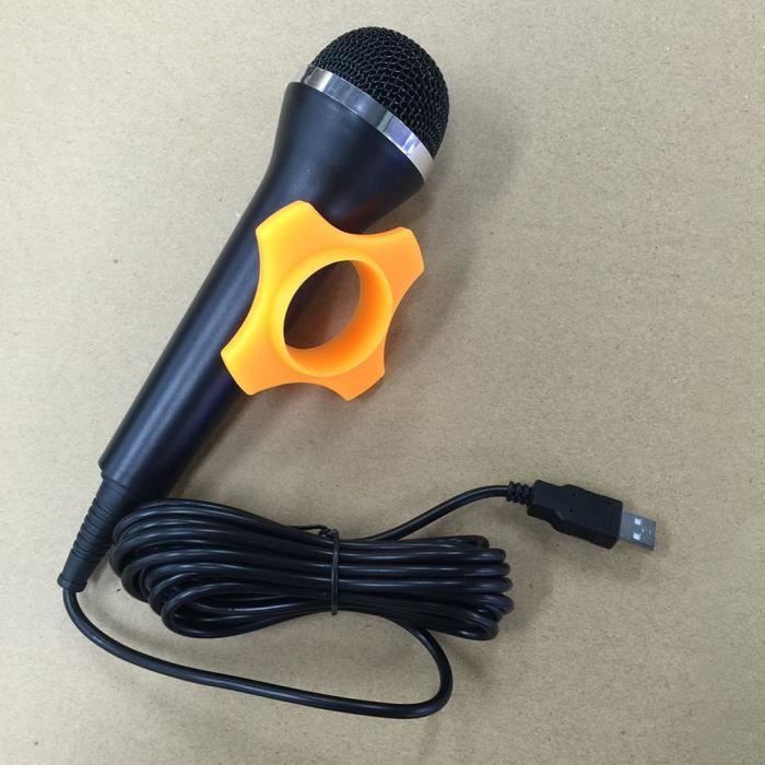 Microphone Commutateur USB Filaire pour Karaoke PS4 Slim / PS4 Pro / PS4 /  Xbox 360 / Nintendo Switch/Wii U/PC Longueur de Ligne 3M - Cdiscount Jeux -  Jouets