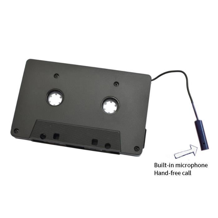 Dilwe Adaptateur de cassette Bluetooth de voiture Adaptateur de cassette  Bluetooth Convertisseur de bande Bluetooth Convertisseur - Cdiscount  Informatique