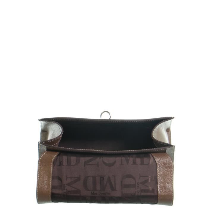Sac main Manhattan Buni Mac Douglas cuir ref 48957 26A Taupe