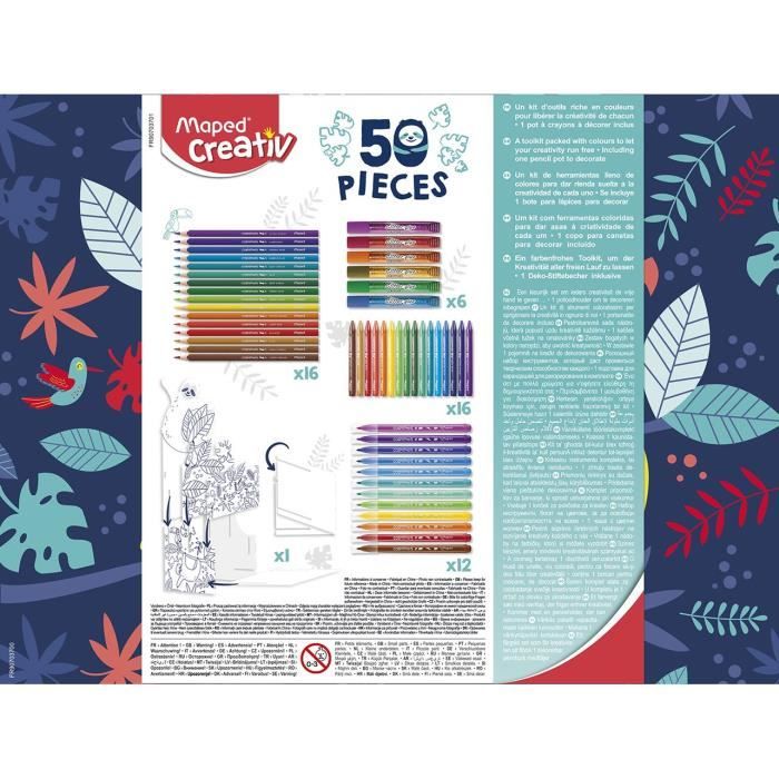 Papiers à Peindre avec Pastilles de Peinture Incluses