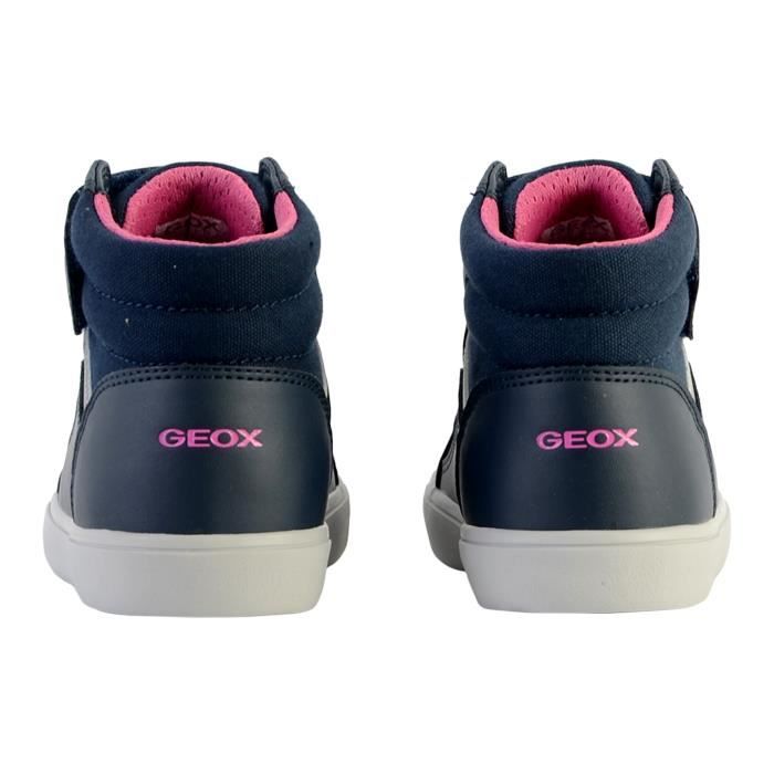 Basket Montante Scratch Enfant Geox Gisli GEOX Fille Bleu