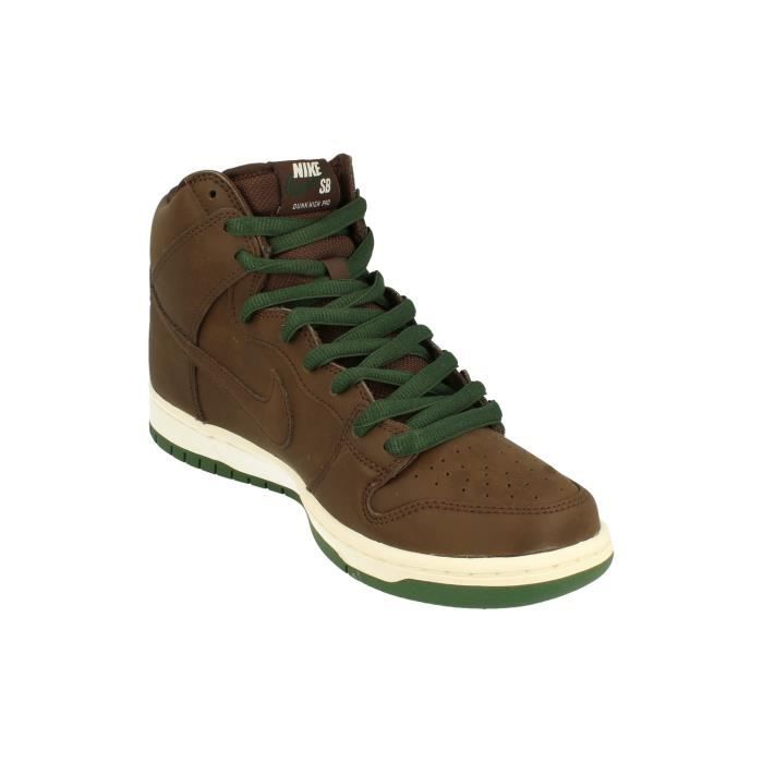 Nike sb dunk high homme marron clearance