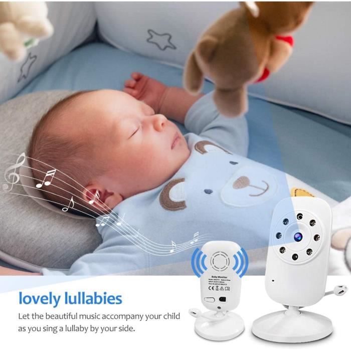 Moniteur de bébé sans fil de visualisation à distance en temps réel