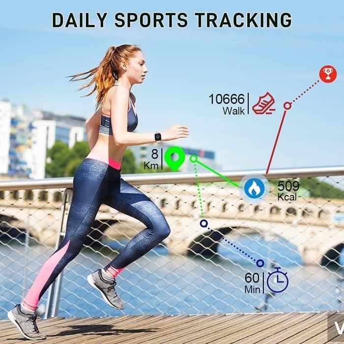 Montre connectée femme deals course à pied