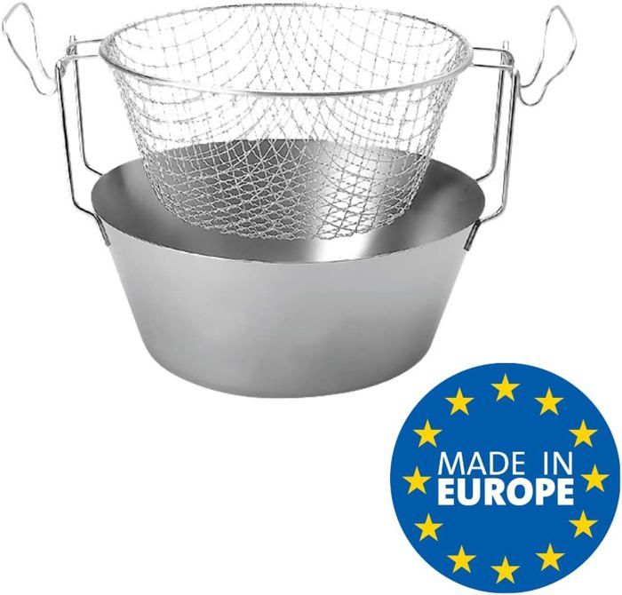 Mini Friteuse En Acier Inoxydable, Friteuse Avec Panier à