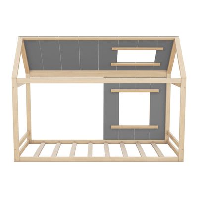TOIT DE LIT pour enfants 98x70x176,5 cm bois de pin massif EUR 191,32 - FR TOIT DE LIT pour enfants 98x70x176,5 cm bois de pin massif EUR 191,32 - FR