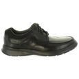 Chaussures Homme CLARKS COTRELL BLK SMOOTH LEA - Cuir Noir - Semelle flexible et antidérapante-0
